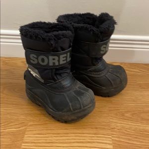 Sorel Boy’s Black Winter Boot